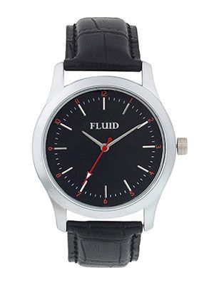 Men Black Analogue Watch FL-715-BK01
