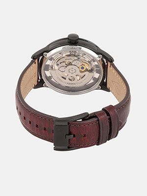 Men Brown Factory Service Analogue Watch