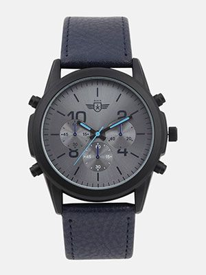 Men Gunmetal-Toned Analogue Watch MFB-PN-SNT-C13
