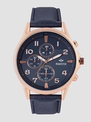 Unisex Navy Blue Analogue Watch MFB-PN-SNT-E26