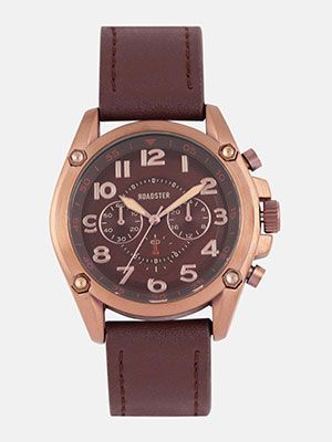 Unisex Tan Analogue Watch MFB-PN-WTH-R6248