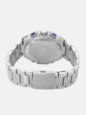 Men Chronograph Silver-Toned Analogue and Digital Watch MFB-PN-SM-1361