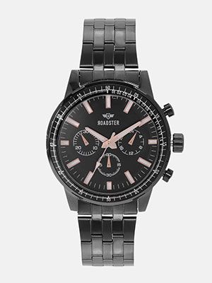 Men Black Analogue Watch MFB-PN-LB-W3162G