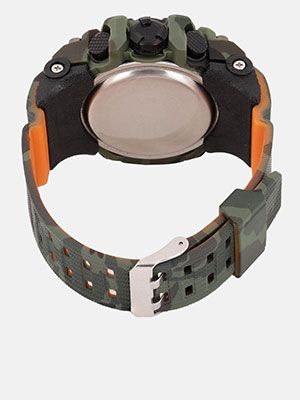 Unisex Green Analogue and Digital Watch MFB-PN-OS-AD1606