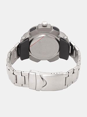 Unisex Grey Analogue and Digital Watch MFB-PN-SKM-1121