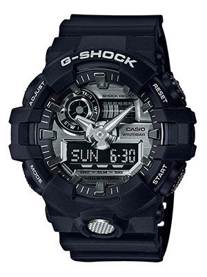 G-Shock Men Black Dial Extra Large-Combination Watch GA-710-1ADR - G738