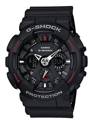 G-Shock Men Black Dial Extra Large-Combination Watch GA-120-1ADR - G346