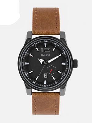 Men Black Analogue Watch MFB-PN-WTH-S9589