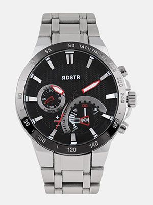 Men Black Analogue Watch 80343G