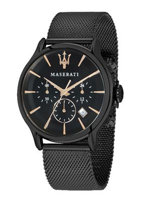 Men Black Analogue Watch