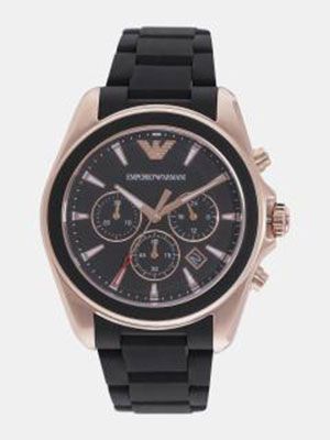 Men Charcoal Grey Analogue Watch AR6066I