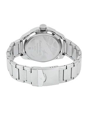 Men Silver-Toned Analogue Watch NK3084SM02