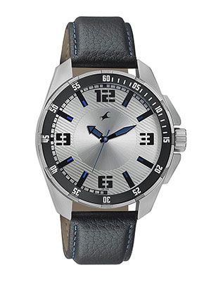 Men Grey Dial Watch 3084SL01