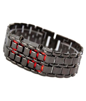 Black Digital Watch For Men