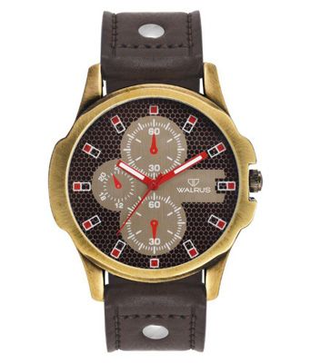 Andy Brown Color Analog Men Watch- WWM-ANDY-090931