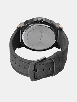 Men Black Analogue Watch C1108-02