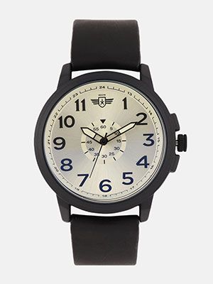 Unisex Yellow Analogue Watch MFB-PN-LW3733