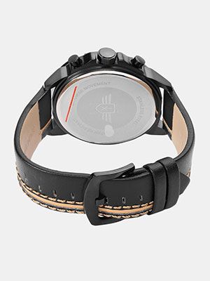 Men Black Chronograph Watch MFB-PN-OS-TX2910