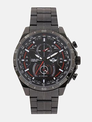 Men Black Analogue Watch