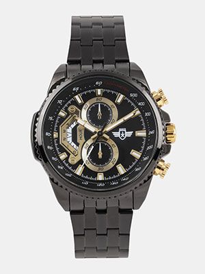 Men Black Analogue Watch 80370