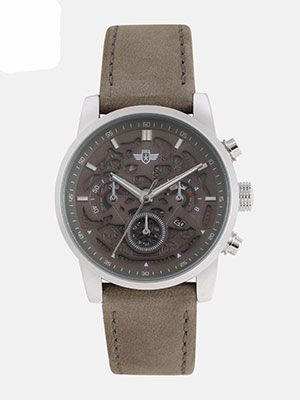 Men Grey Analogue Watch MFB-PN-BO-D6860G-B