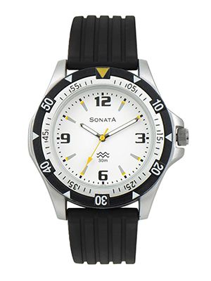 Men White Dial Analogue Watch ND7930PP01AJ