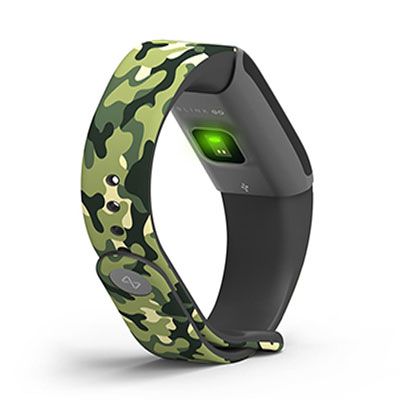GO - Camo Black (extra Black Strap) Fitness Wearable Band