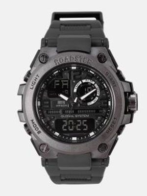 Men Black Analogue and Digital Multi Function Watch MFB-PN-OS-AD1809