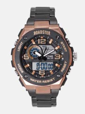 Unisex Grey Analogue and Digital Watch MFB-PN-SKM-1333