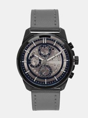 Men Gunmetal-Toned Analogue Watch MFB-PN-NF9129