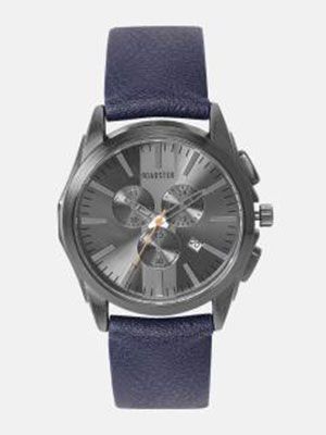 Unisex Gunmetal-Toned Analogue Watch MFB-PN-SNT-E23