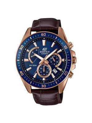 Edifice Men Navy Blue Dial Chronograph Watch EFR-552GL-2AVUDF - EX358