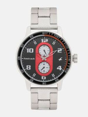 Men Black & Red Analogue Watch NK3159SM01_OR2