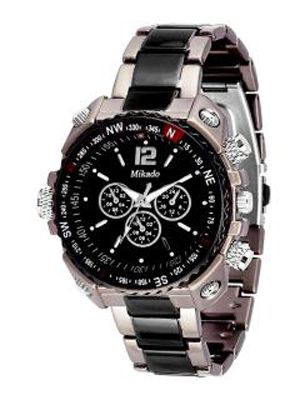 Men Black Analogue Watch RS8012