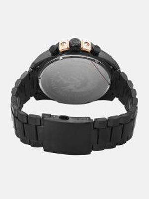 Men Black Analogue Chronograph Watch DZ4309_SOR