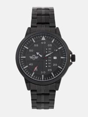 Men Black Analogue Watch MFB-PN-LB-3018G