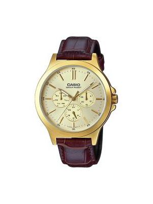 Enticer Men Gold Multi-Dial Watch MTP-V300GL-9AUDF - A1175