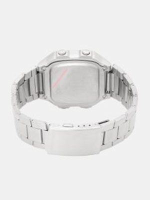 Unisex Silver-Toned Digital Watch MFB-PN-SKM-1335
