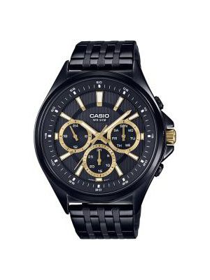 Enticer Men Black Multi-Dial Watch MTP-E303B-1AVDF - A1563