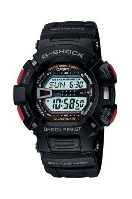 G-9000-1VDR G-SHOCK Mud Master Analog-Digital Watch - For Men