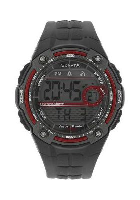 NH7949PP01J Superfibre Digital Watch - For Men