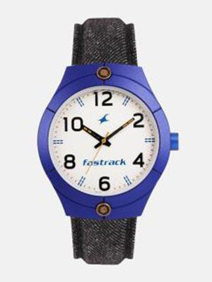 Men White The Denim Collection Analogue Watch 3191AL01