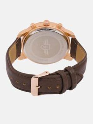 Men Brown Analogue Watch