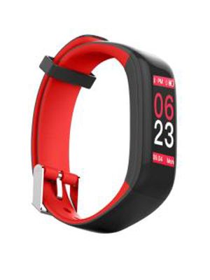 Red Fit Pro Waterproof Smart Fitness Band