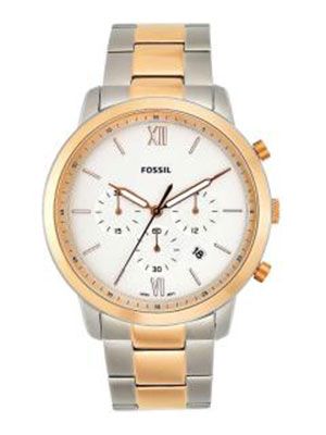 Men White Analogue Watch FS5475