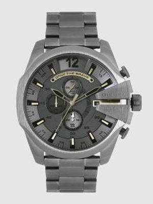 Men Grey Analogue Watch DZ4466
