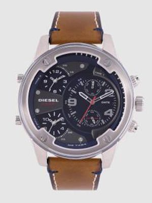 Men Brown Analogue Watch DZ7424