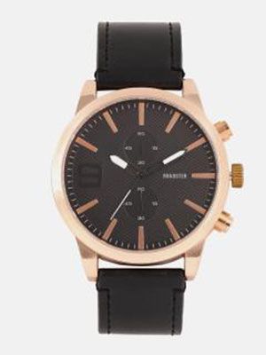 Men Black Analogue Watch MFB-PN-WTH-R5845