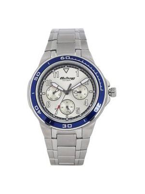 Octane Men Silver-Toned Dial Watch NH90039KM03J
