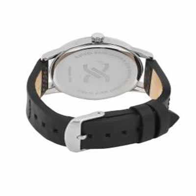 Men Black & Silver-Toned Analogue Watch DK11509-1
